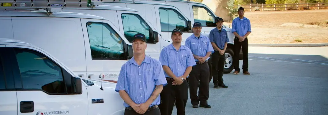 KIC Refrigeration crew ready for Mini Split Repair jobs across Aliso Viejo